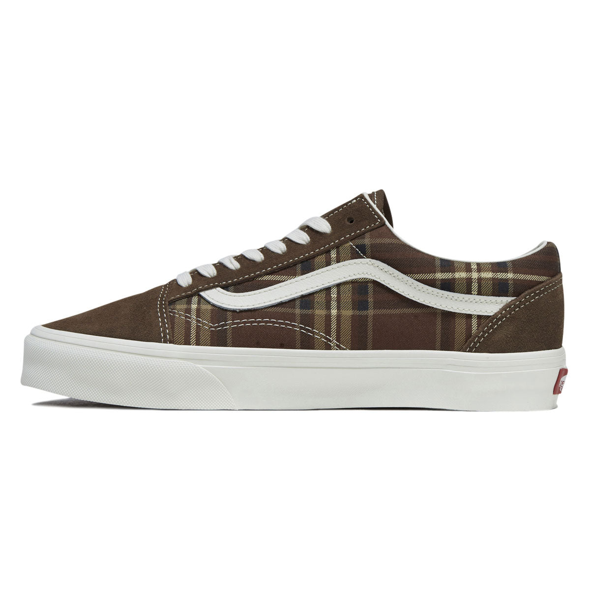 Vans Old Skool Shoes - Plaid Vintage Cocoa image 2