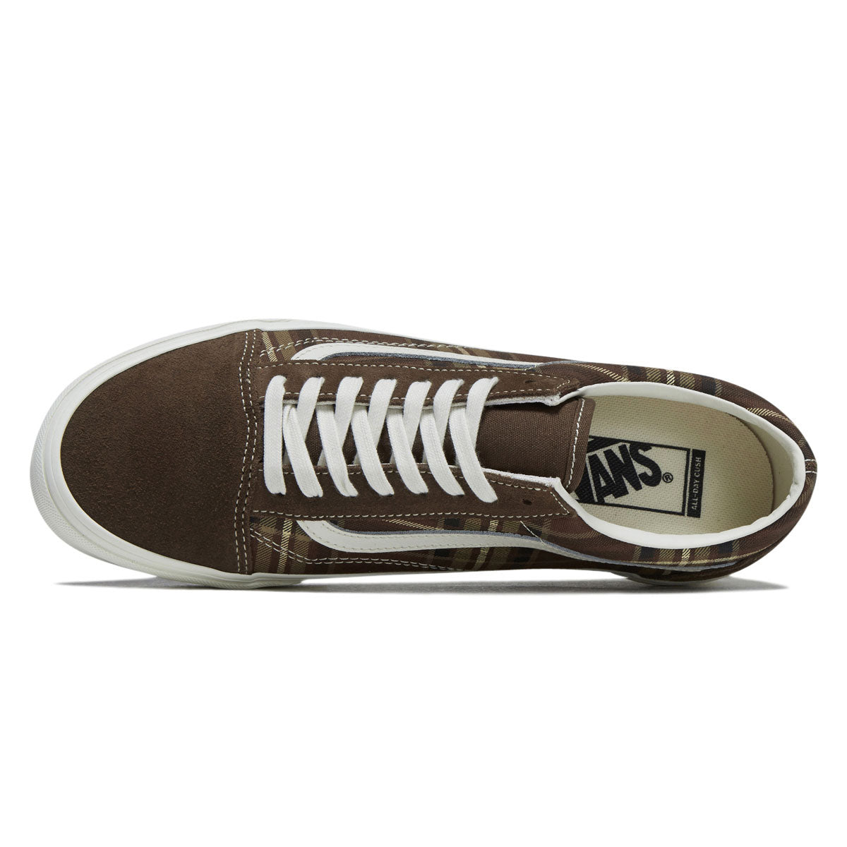 Vans Old Skool Shoes - Plaid Vintage Cocoa image 3