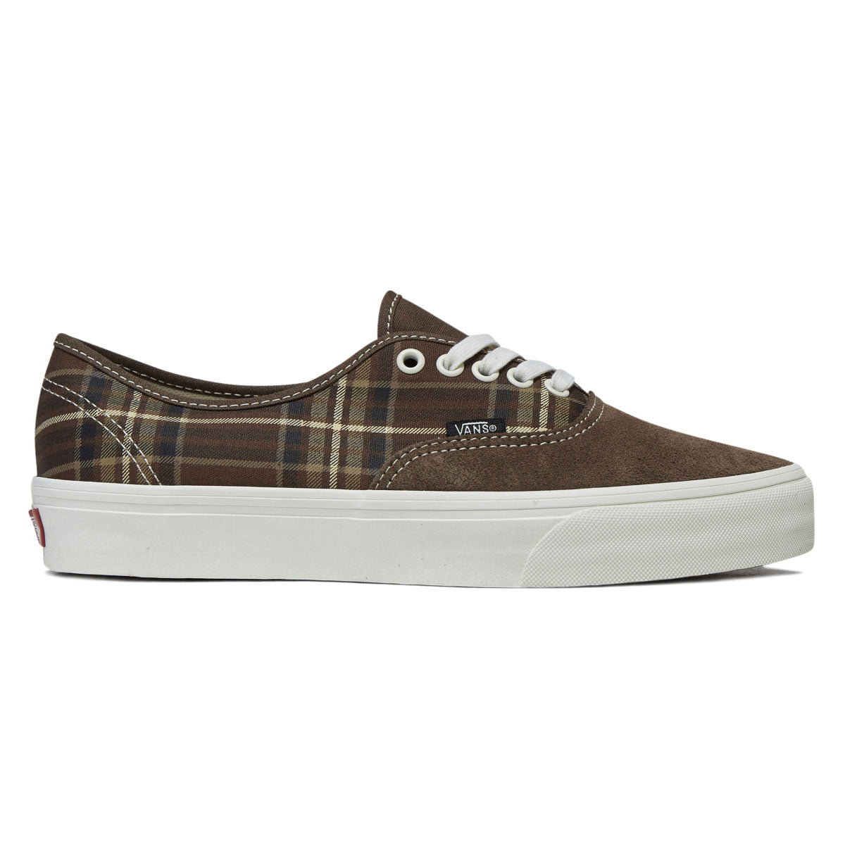 Vans Authentic Shoes - Plaid Vintage Cocoa image 1