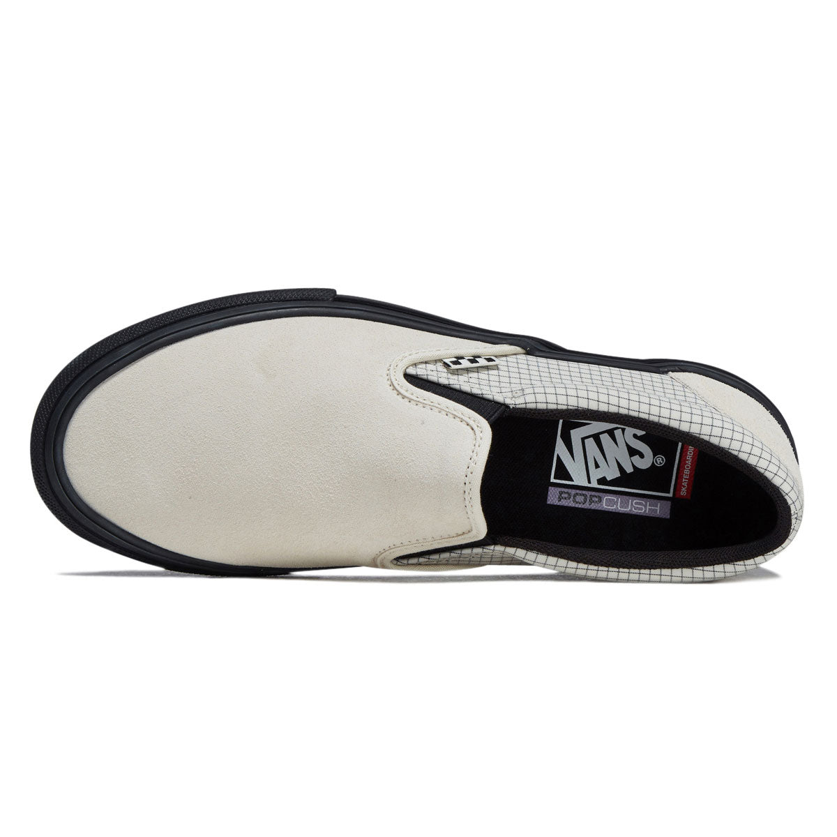 Vans Skate Slip-On Shoes - Ripstop Turtledove/Black image 3