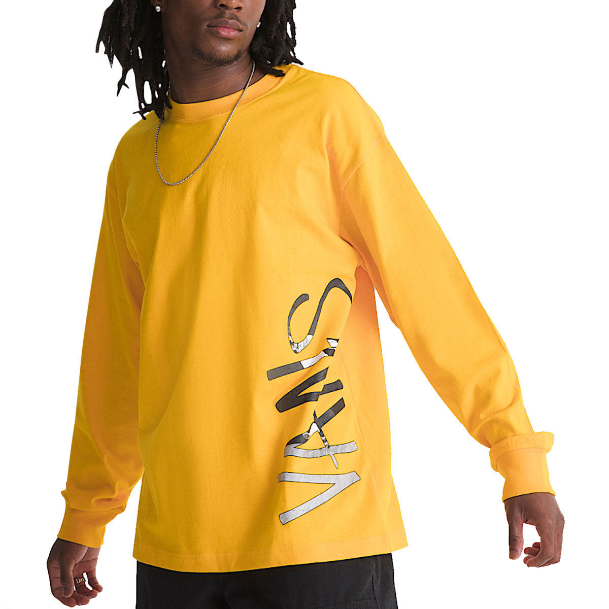 Vans x Atiba Long Sleeve T-Shirt - Sunny Yellow image 2