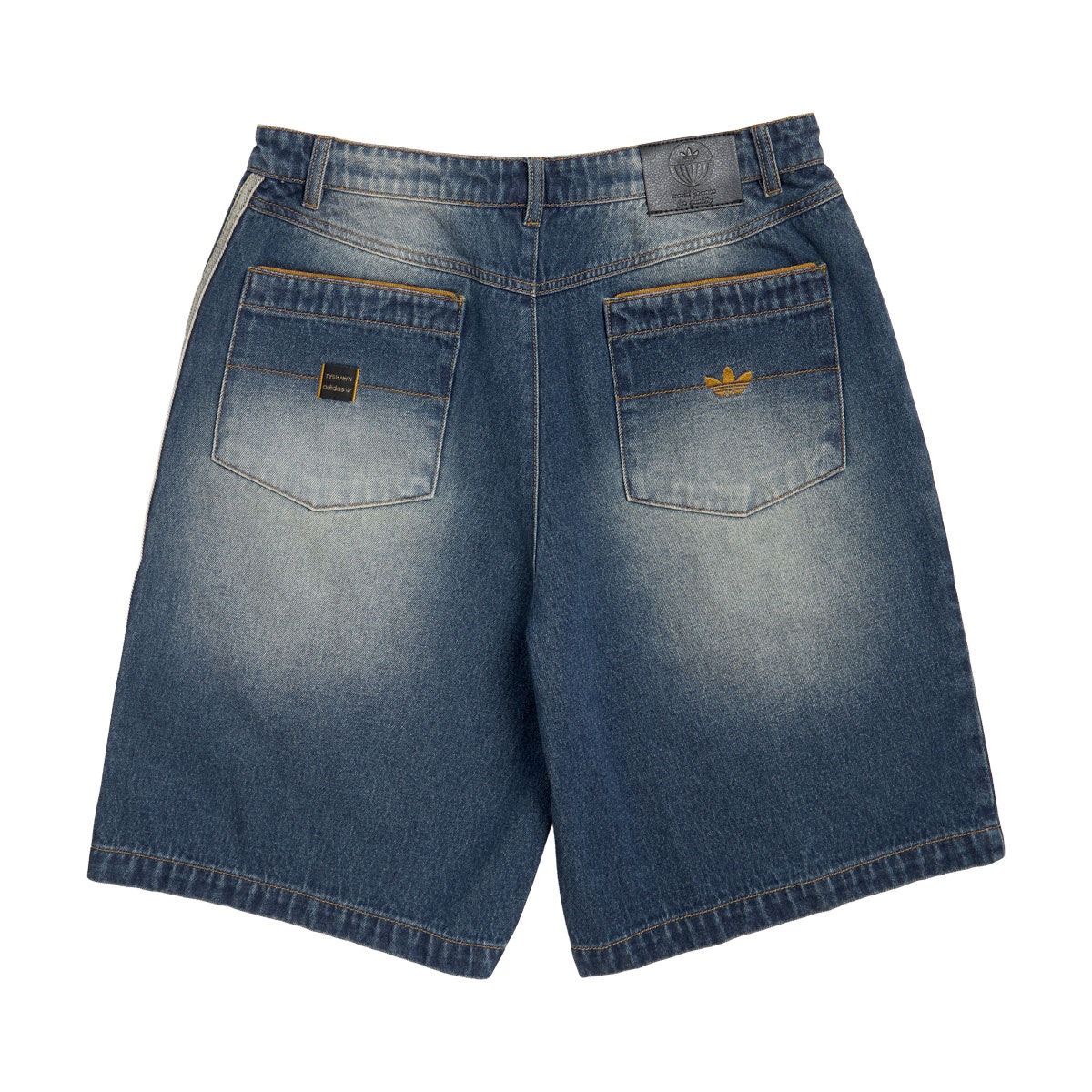 Adidas Tyshawn Denim Shorts - Indigo Denim image 2
