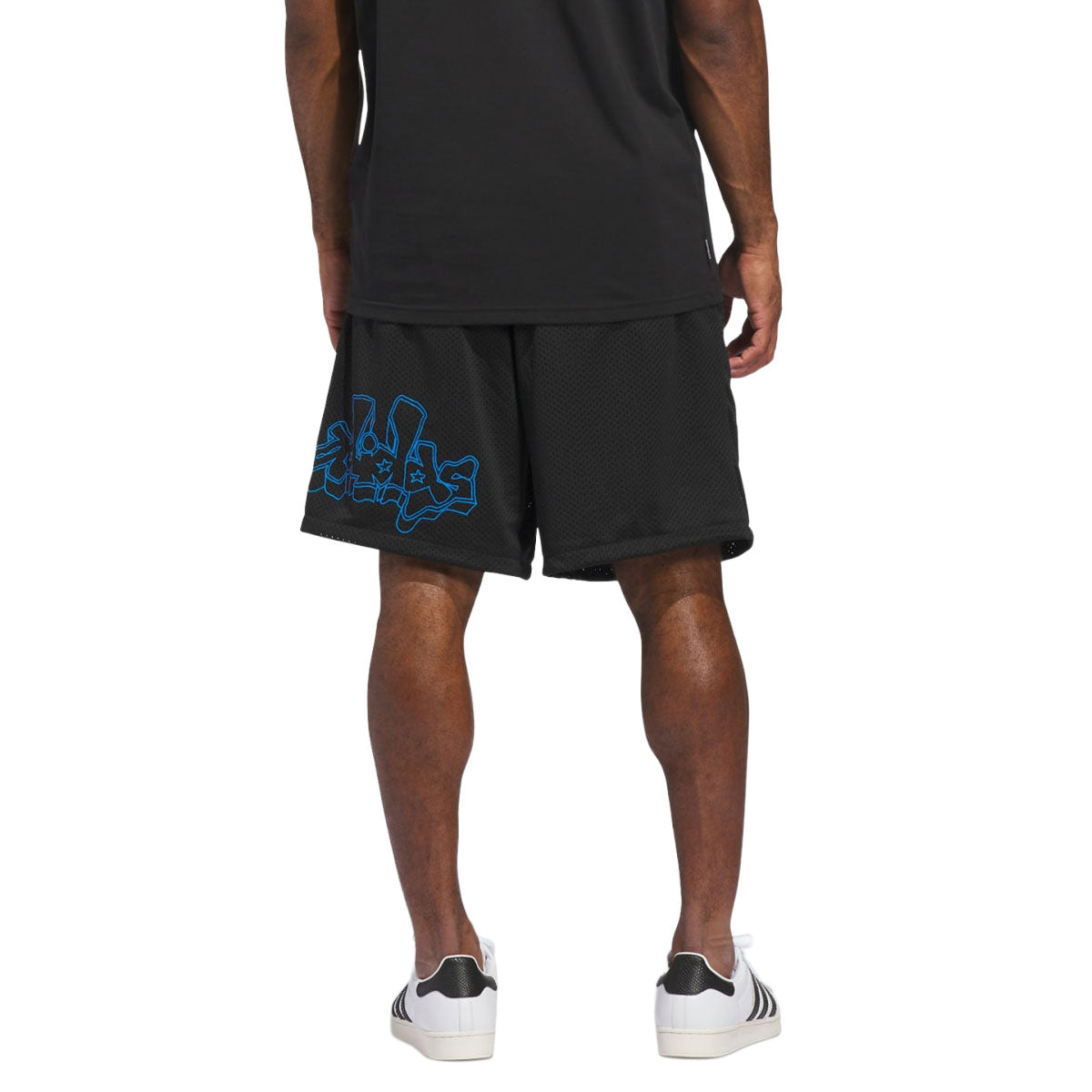 Adidas Kogan Shorts - Black/Lucid Ray Blue image 4