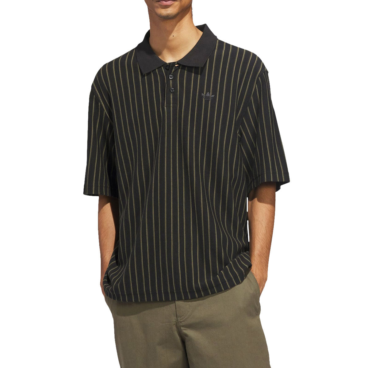 Adidas Skate OG Jersey - Black/Olive Strata image 1