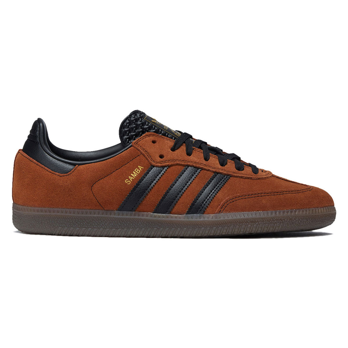 Adidas Samba ADV Shoes - Dusky Bronze/Core Black/Gum image 1