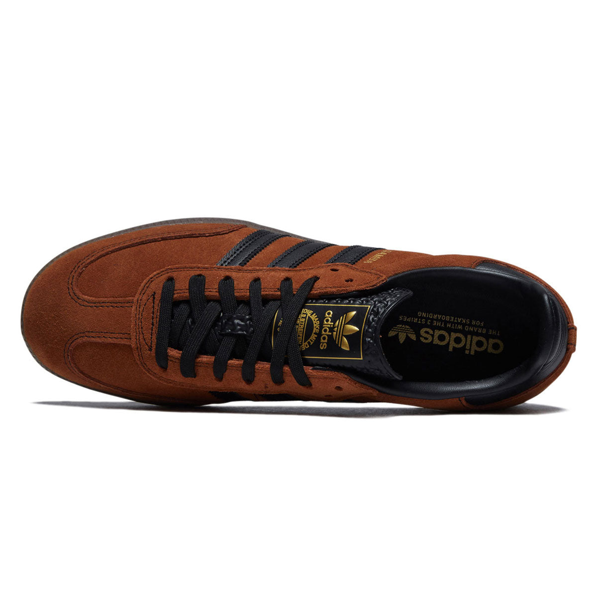 Adidas Samba ADV Shoes - Dusky Bronze/Core Black/Gum image 3