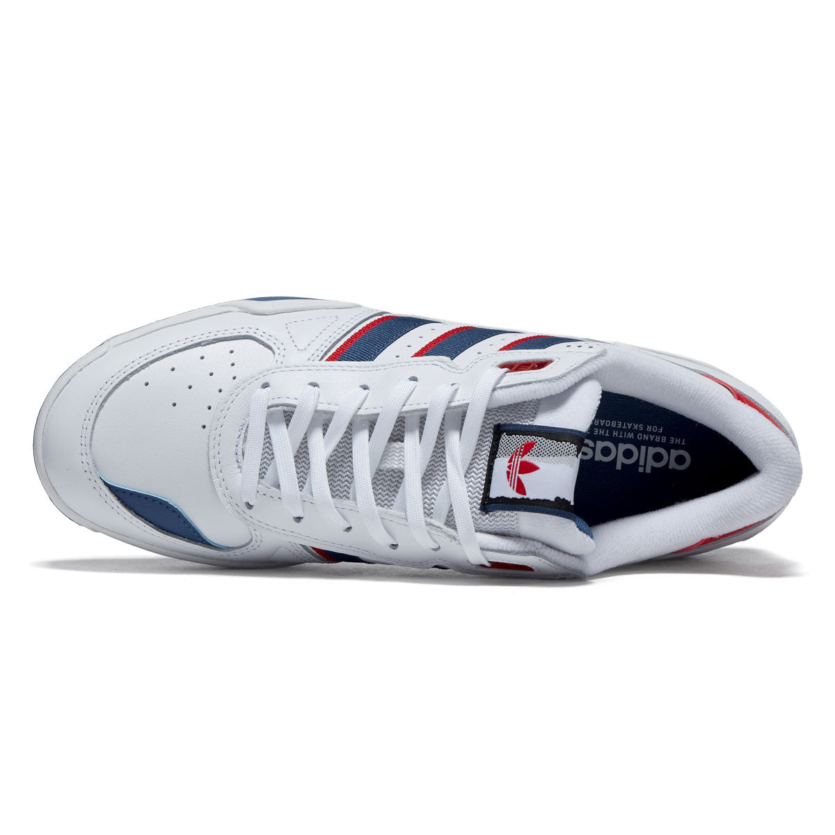 Adidas Tekkira Cup Shoes - Ftwr White/Dusky Petrol/Better Scarlet image 3