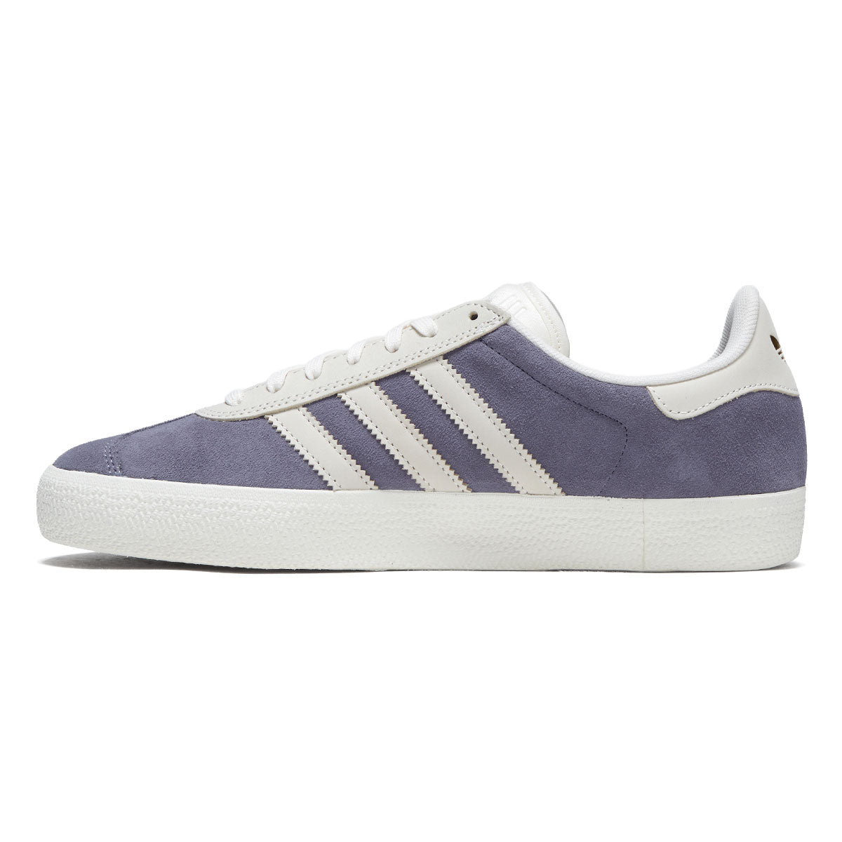Adidas Gazelle ADV Shoes - Super Purple/Chalk White/Gold Metallic image 2