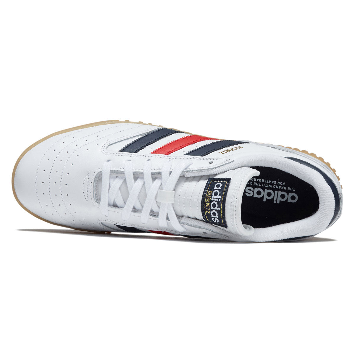 Adidas Busenitz Indoor Super Shoes - Ftwr White/Collegiate Navy/Better Scarlet image 3