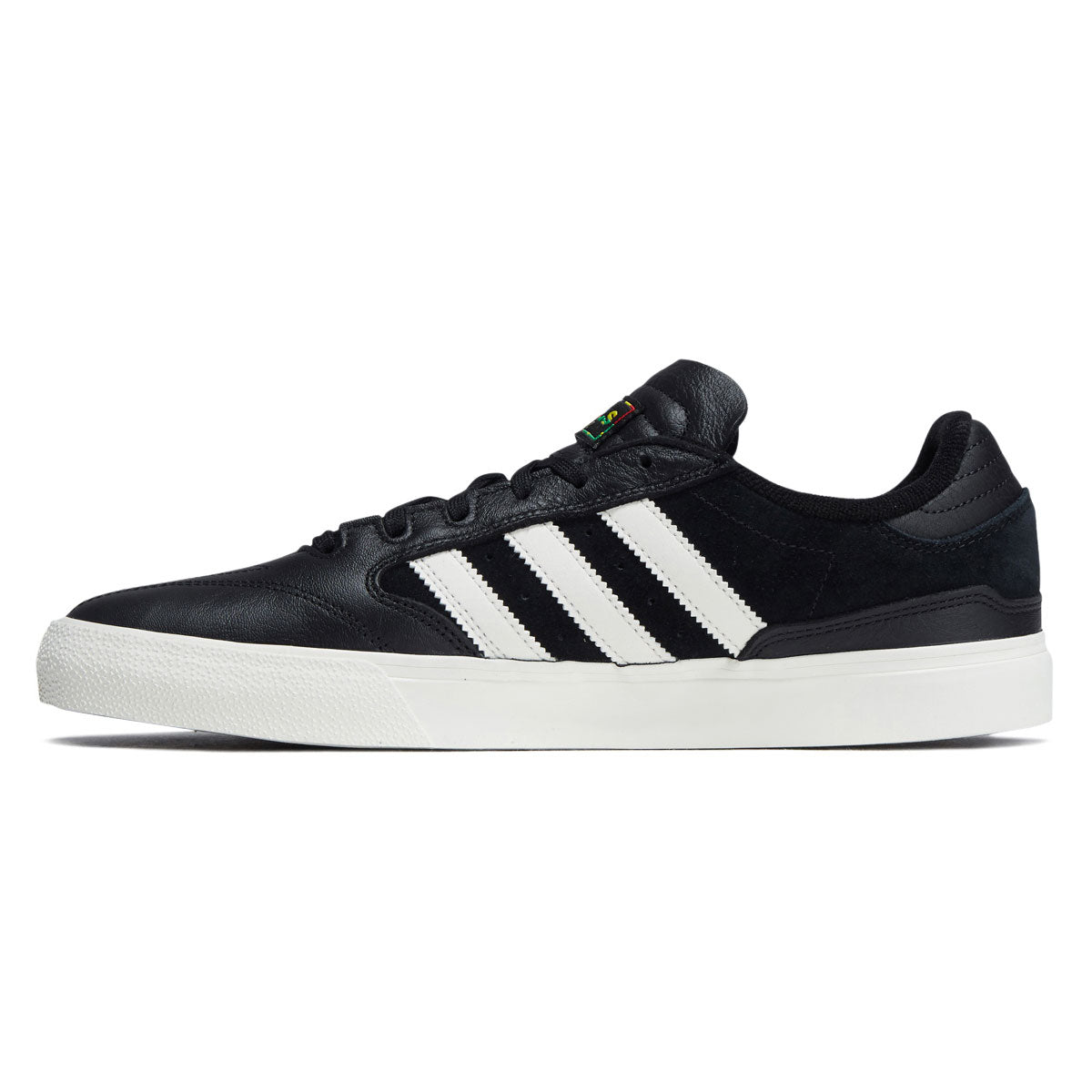 Adidas Busenitz Vulc II Shoes - Core Black/Chalk White/Gold Metallic image 2