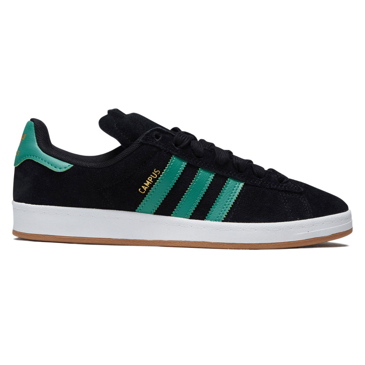 Adidas Campus 90s ADV Shoes - Core Black/Court Green/Ftwr White image 1