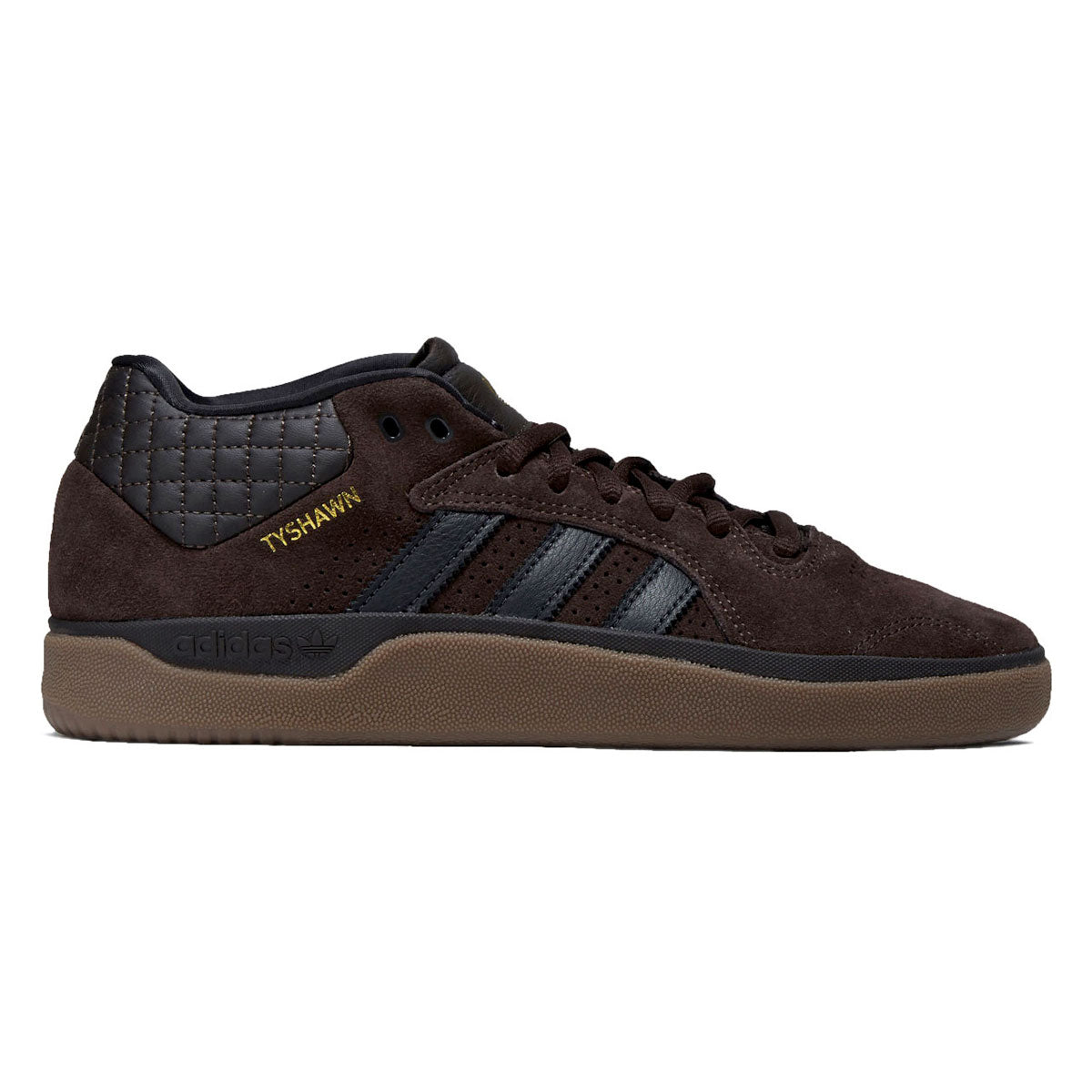 Adidas Tyshawn Shoes - Carbon/Aurora Coffee/Carbon image 1