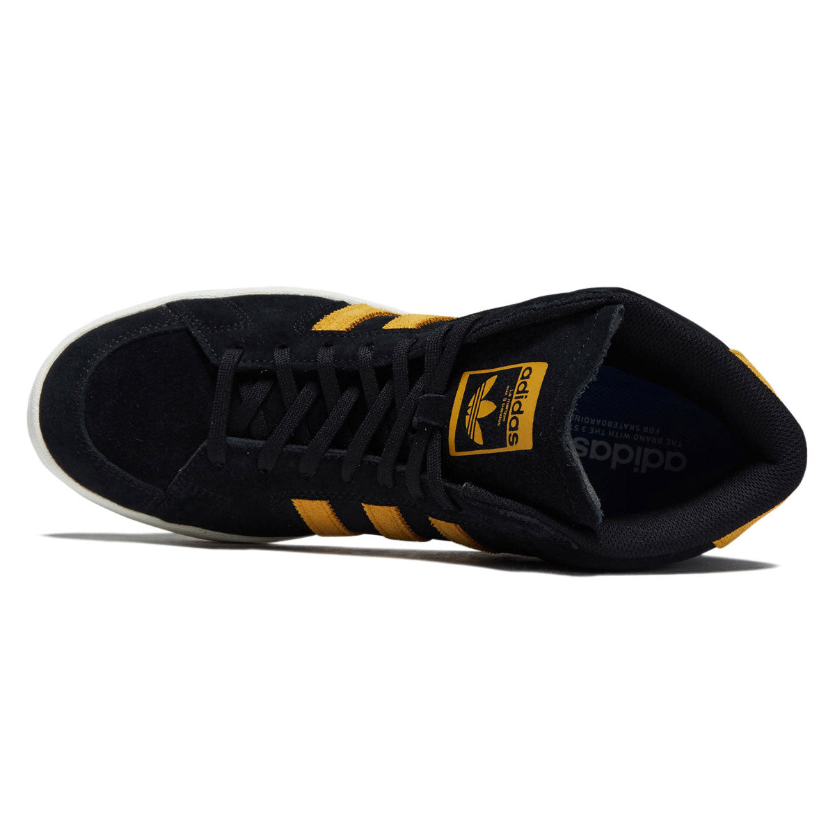 Adidas Superskate Shoes - Core Black/Preloved Yellow/Off White image 3