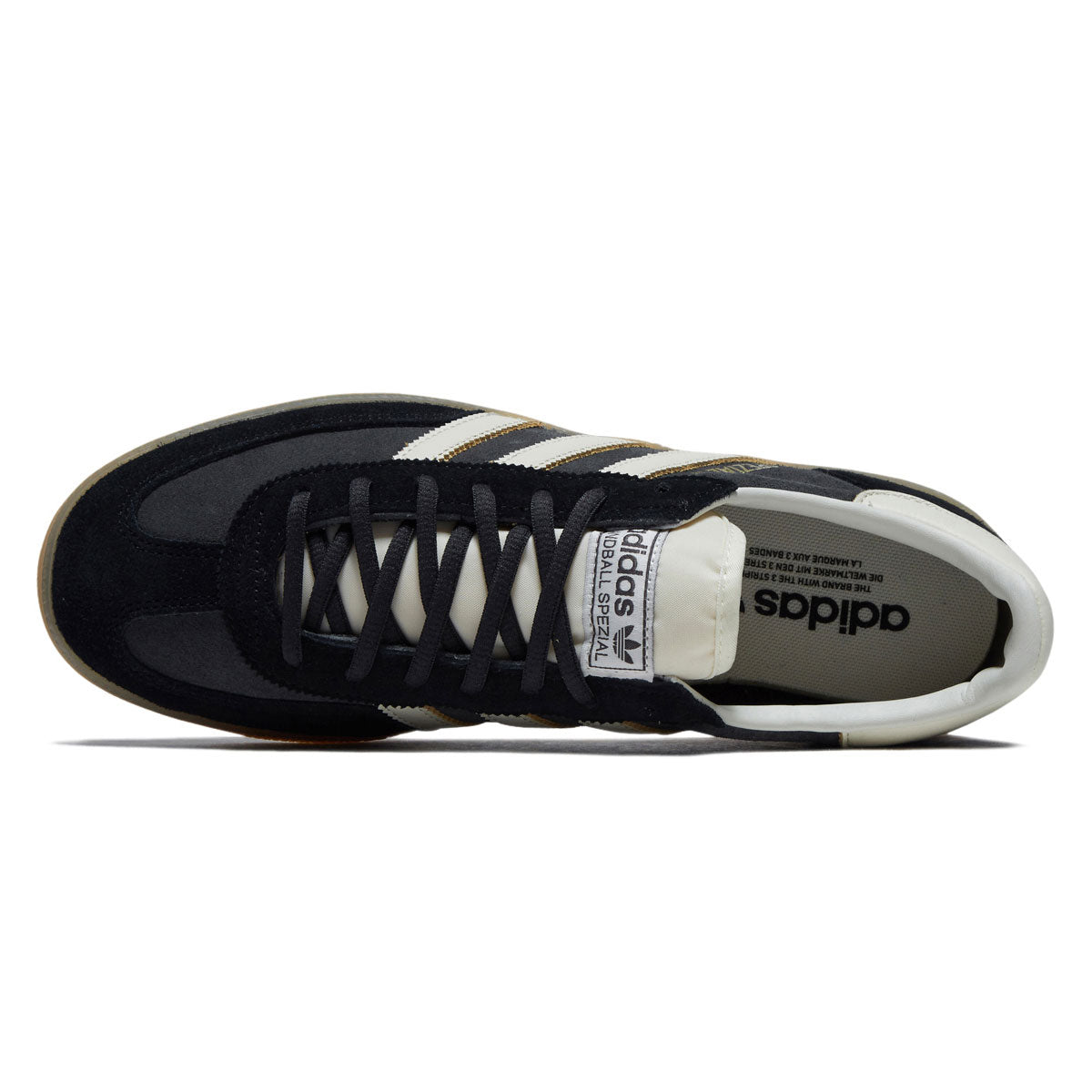 Adidas Handball Spezial Shoes - Carbon/Off White/Core Black image 3
