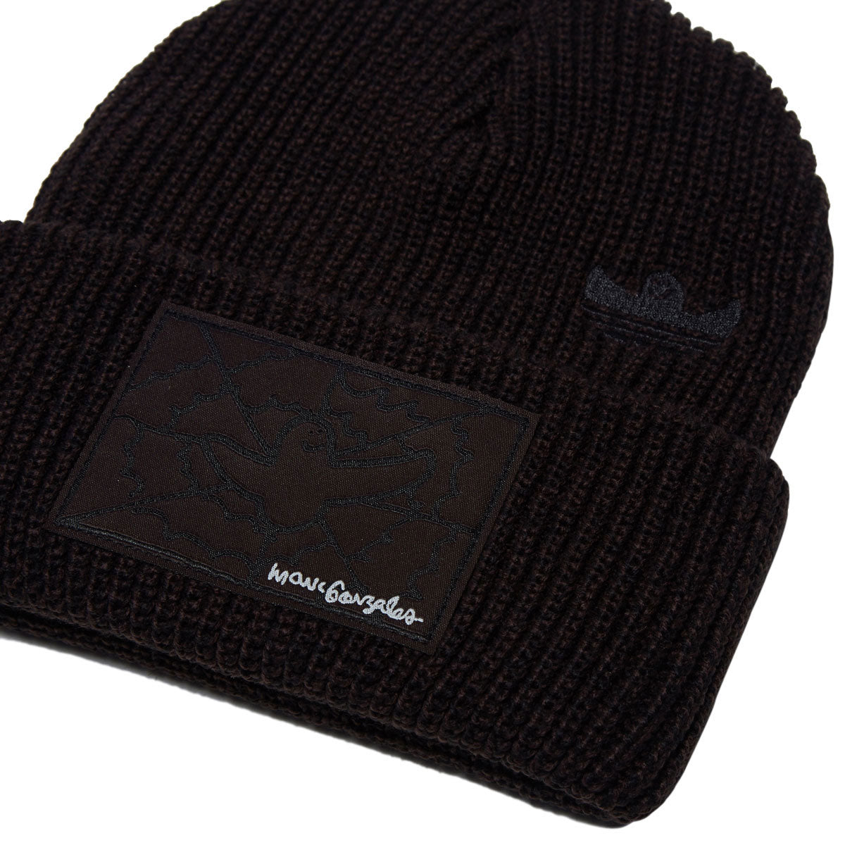 Adidas Gonz Work Beanie - Aurora Coffee/Black image 2