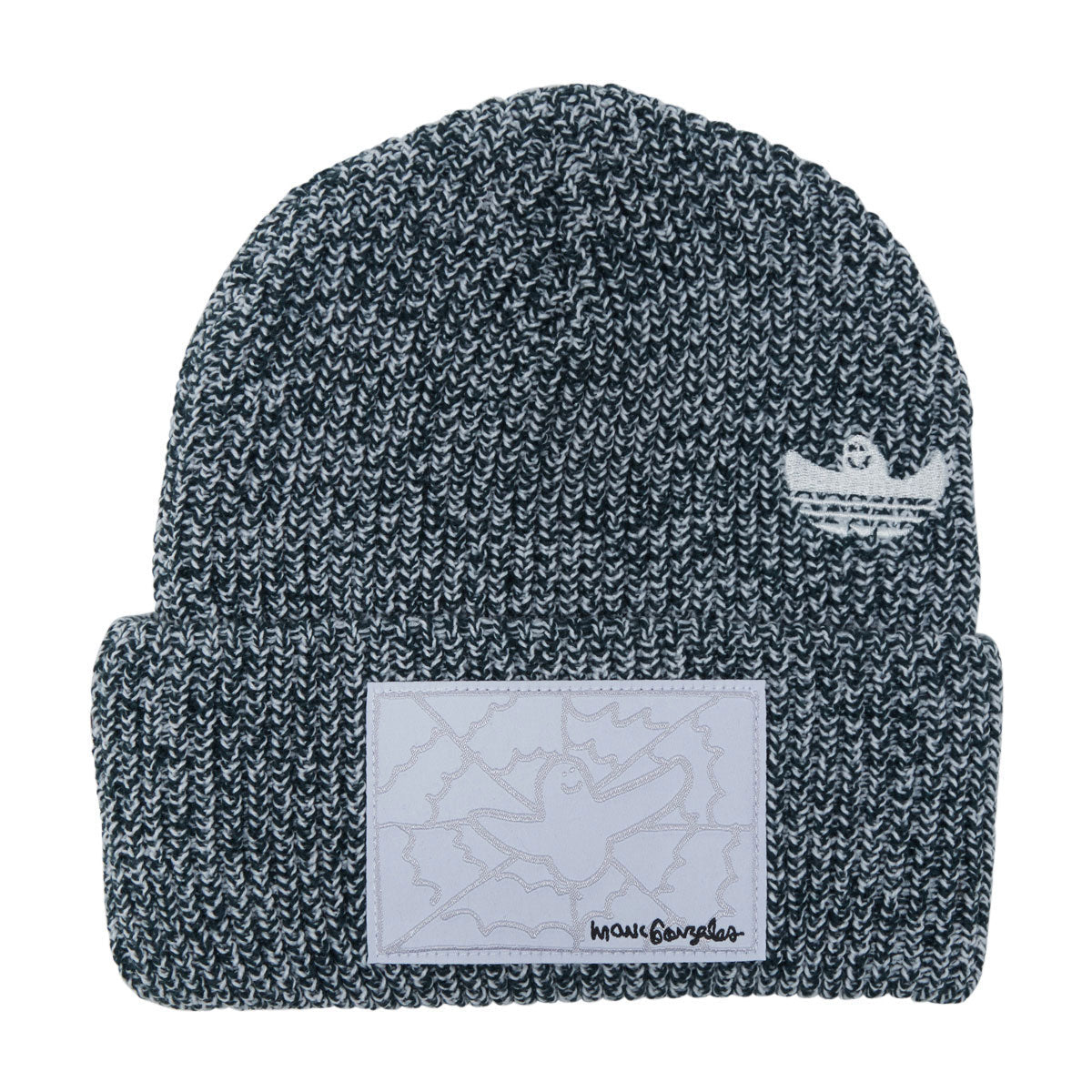 Adidas Gonz Work Beanie - Aurora Ivy/White image 1