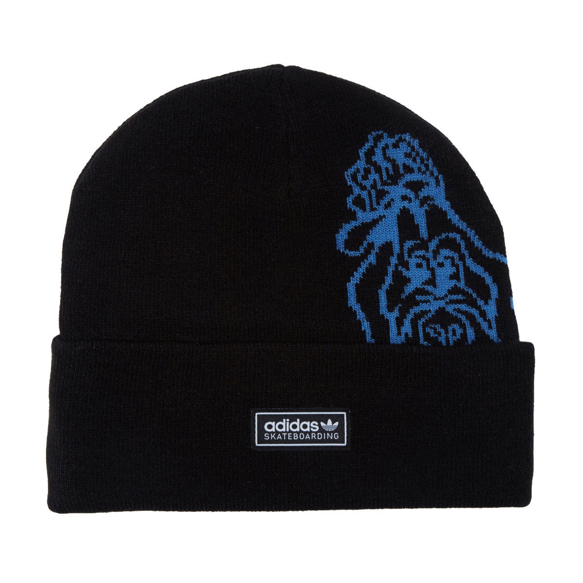 Adidas Kogan Beanie - Black/Lucid Ray Blue image 1