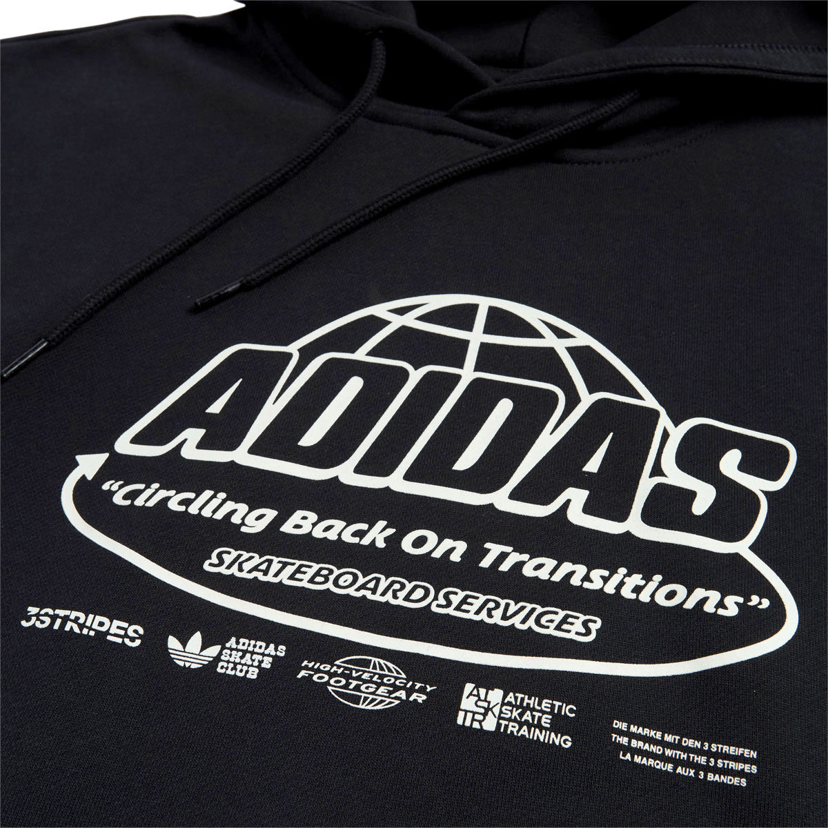 Adidas Skate Adi Core Hoodie - Black image 2