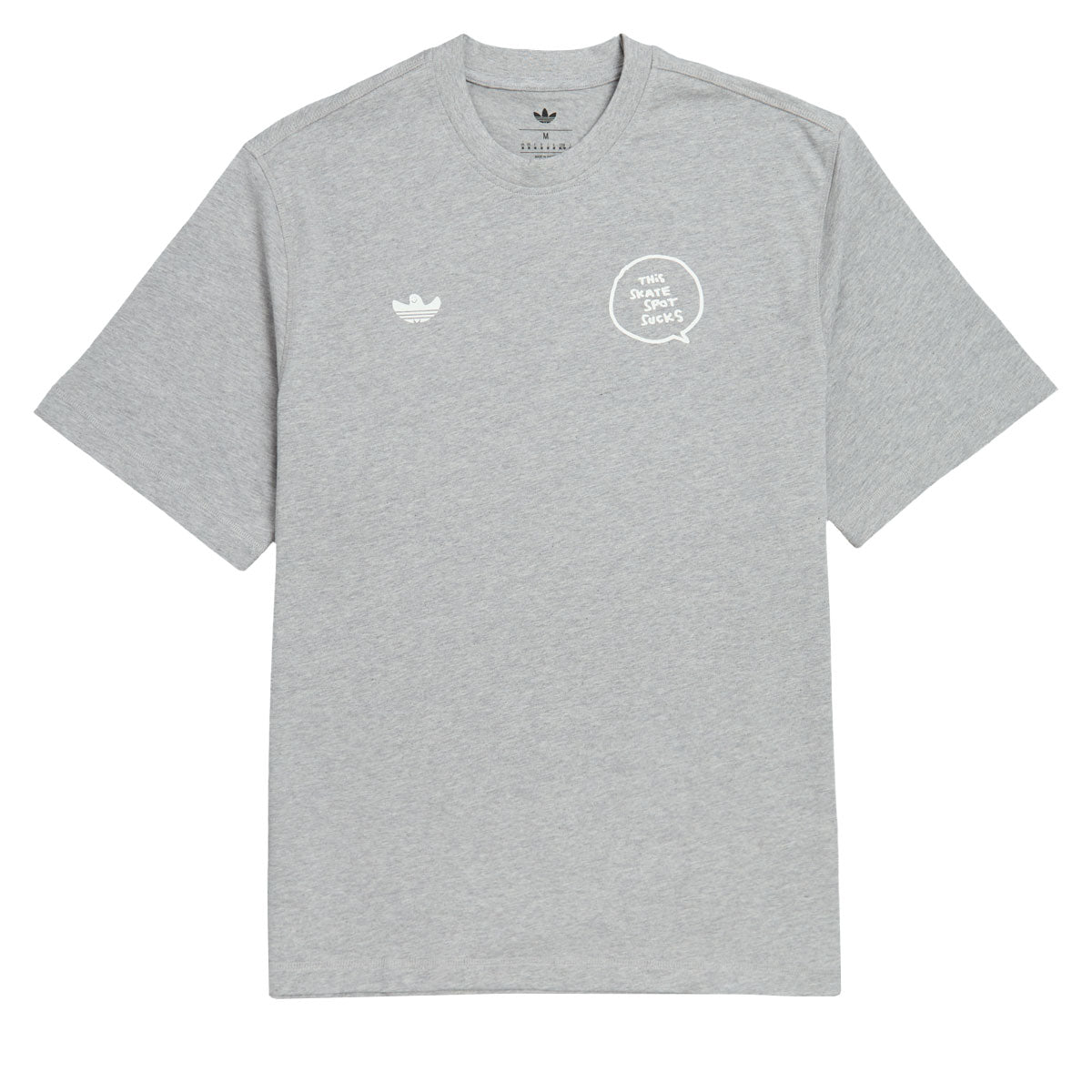 Adidas Gonz Spot T-Shirt - Medium Grey Heather image 1