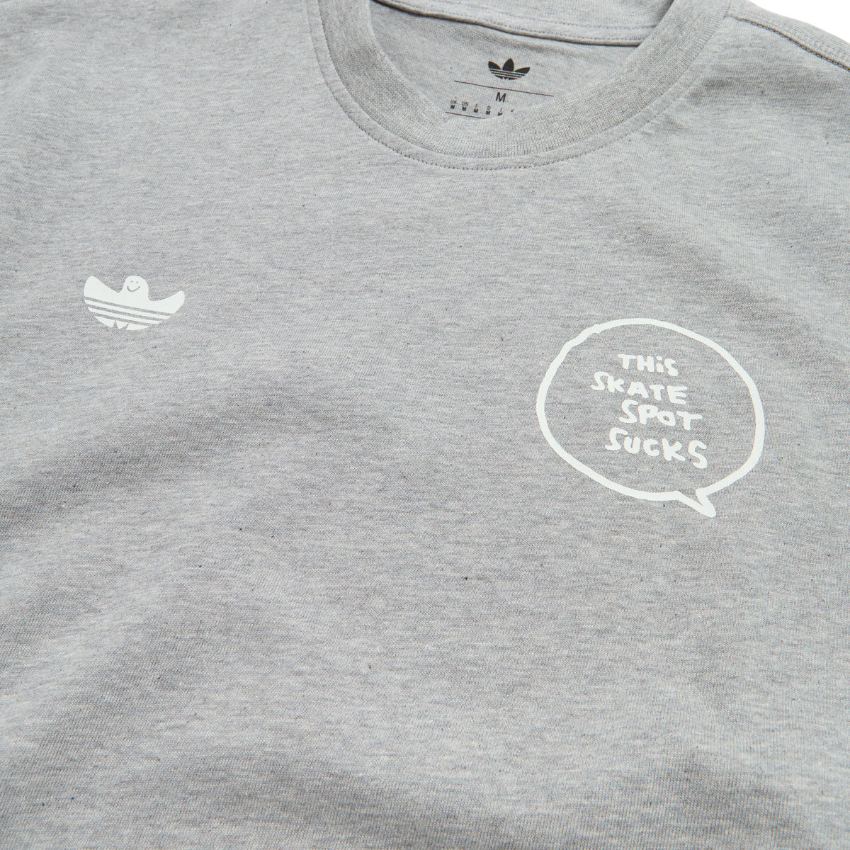Adidas Gonz Spot T-Shirt - Medium Grey Heather image 3