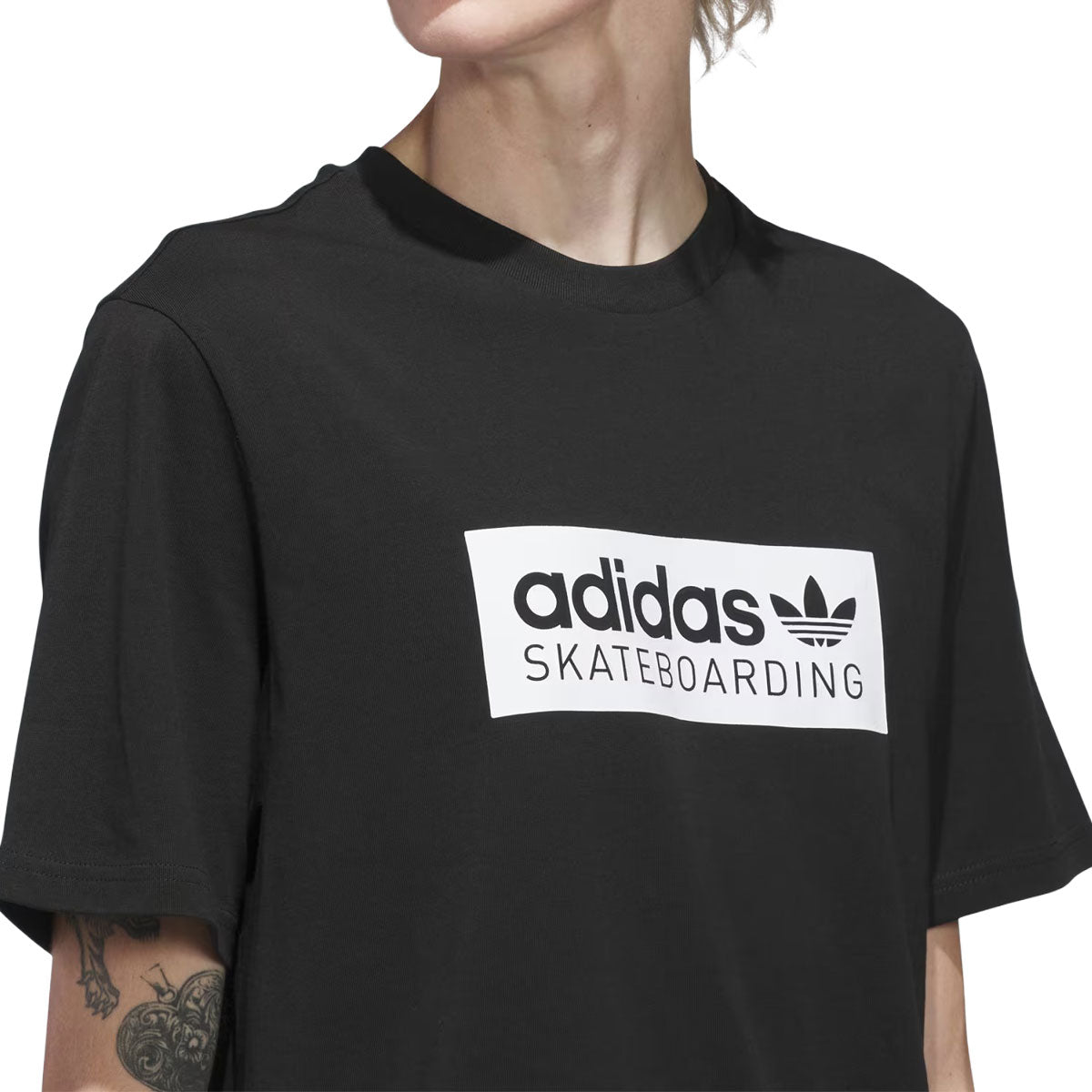 Adidas Skate Logo T-Shirt - Black image 4