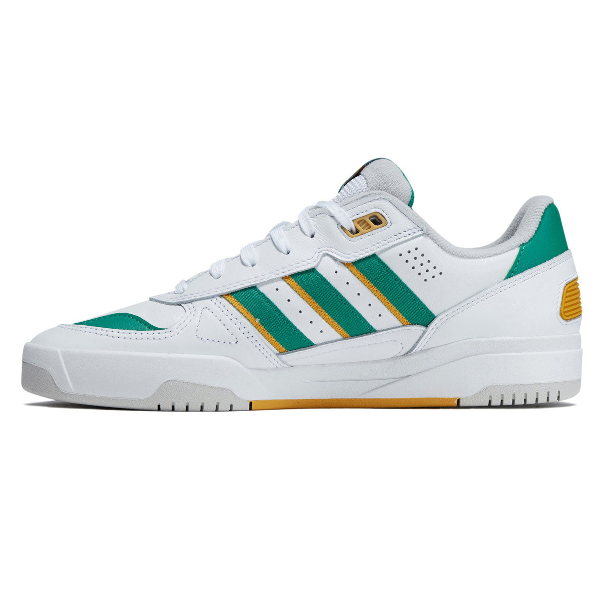 Adidas Tekkira Cup Shoes - Ftwr White/Court Green/Preloved Yellow image 2