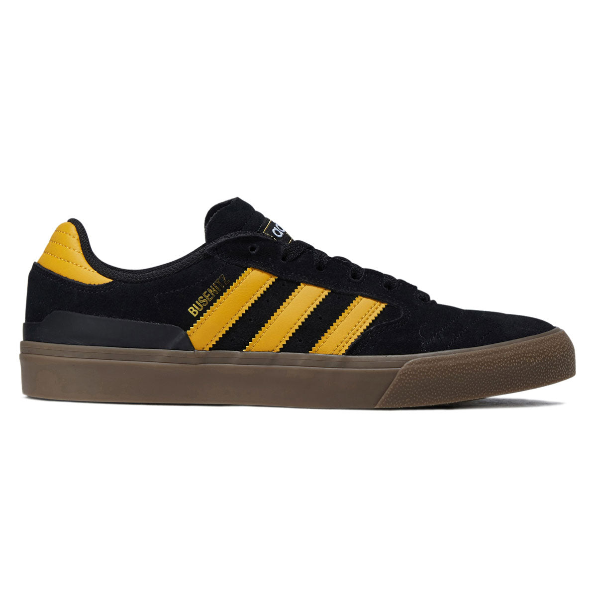 Adidas Busenitz Vulc II Shoes - Core Black/Preloved Yellow/Gum image 1