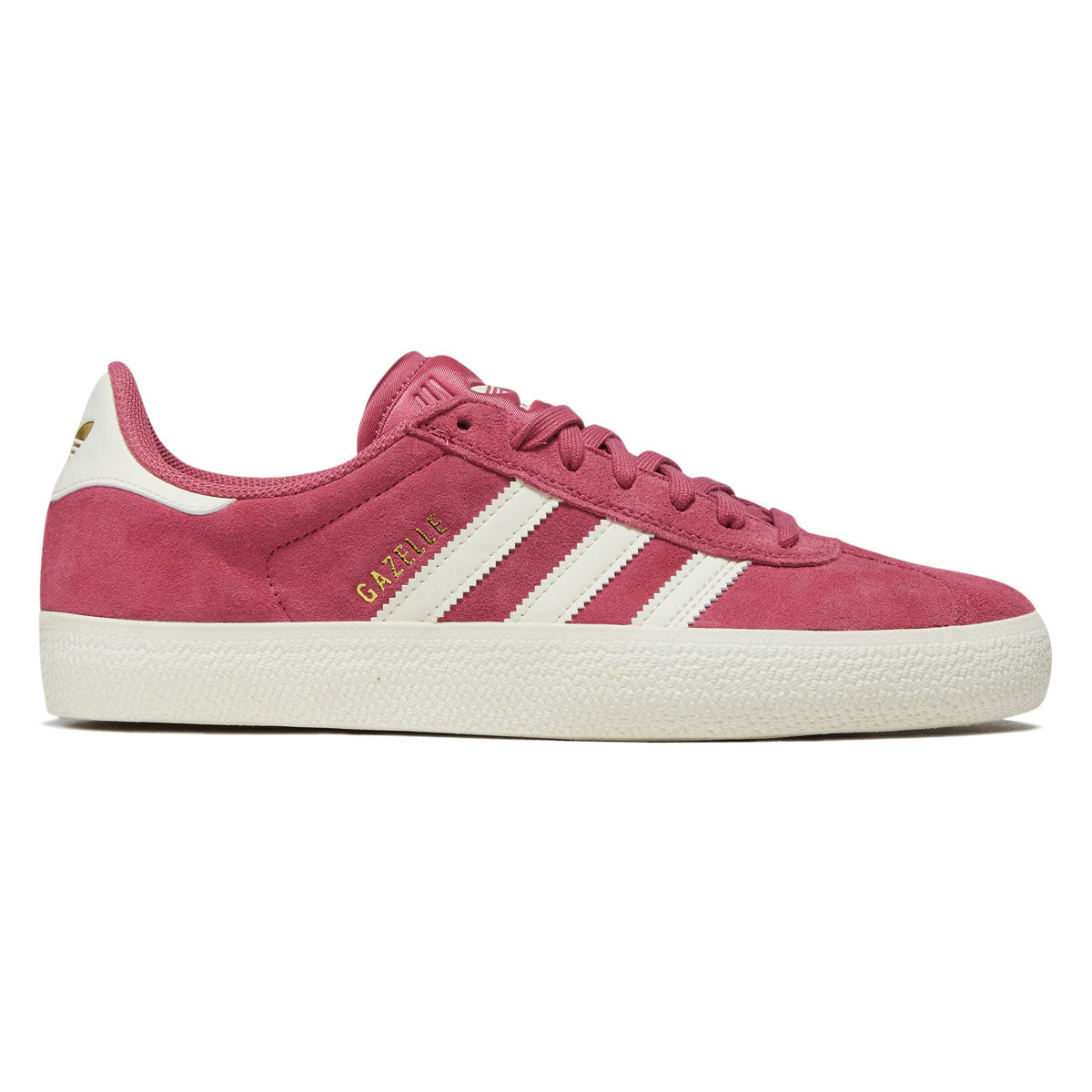 Adidas Gazelle ADV Shoes - Dual Magenta/Cream White/Gold Metallic image 1