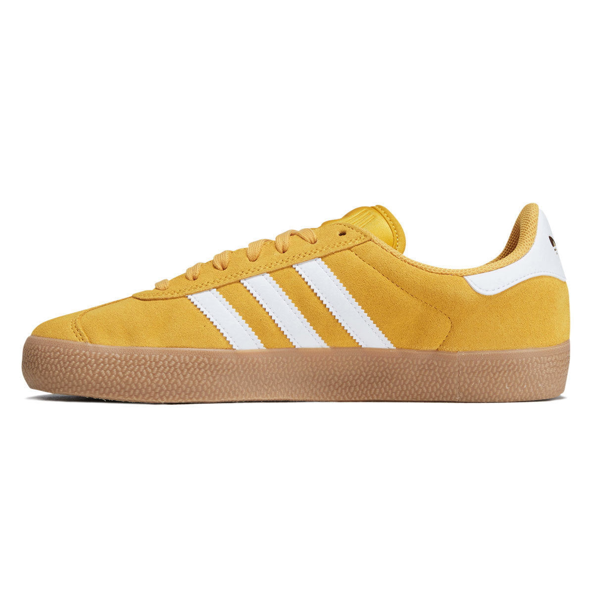 Adidas Gazelle ADV Shoes - Preloved Yellow/Ftwr White/Gold Metallic image 2