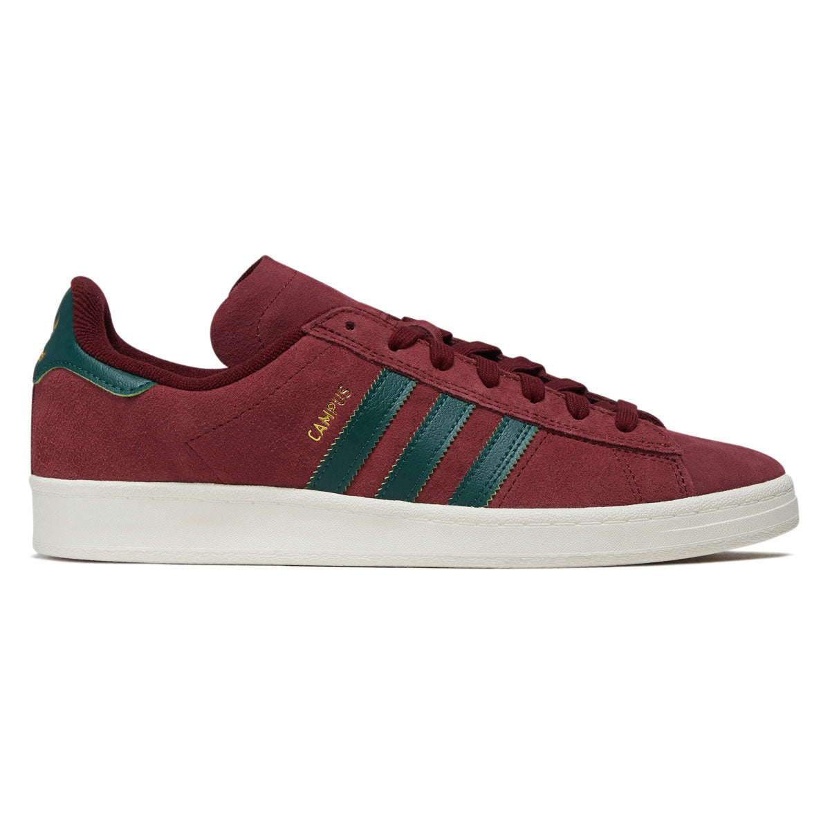 Adidas Campus ADV Shoes - Shadow Red/Court Green/Chalk White image 1