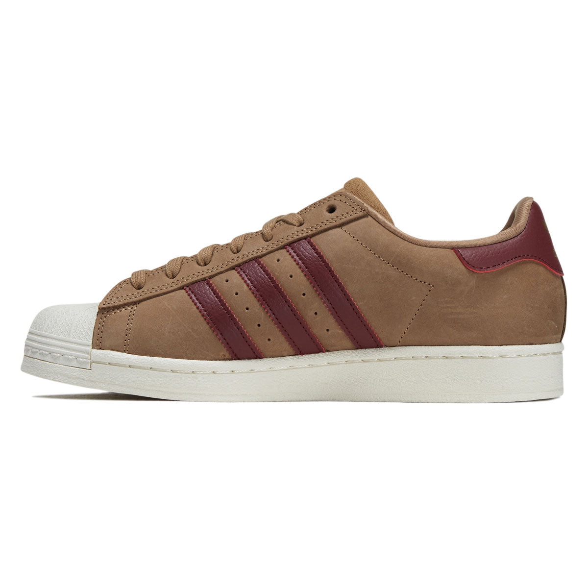 Adidas Superstar ADV Shoes - Cardboard/Shadow Red/Gold Metallic image 2
