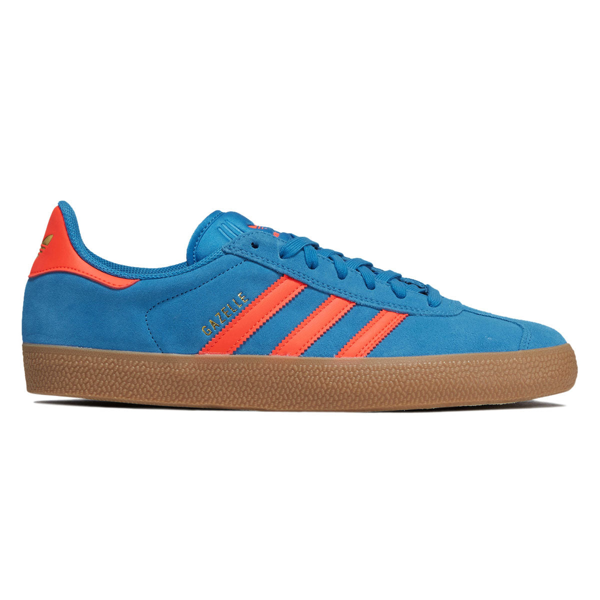 Adidas Gazelle ADV Shoes - Bright Blue/Solar Red/Gum image 1