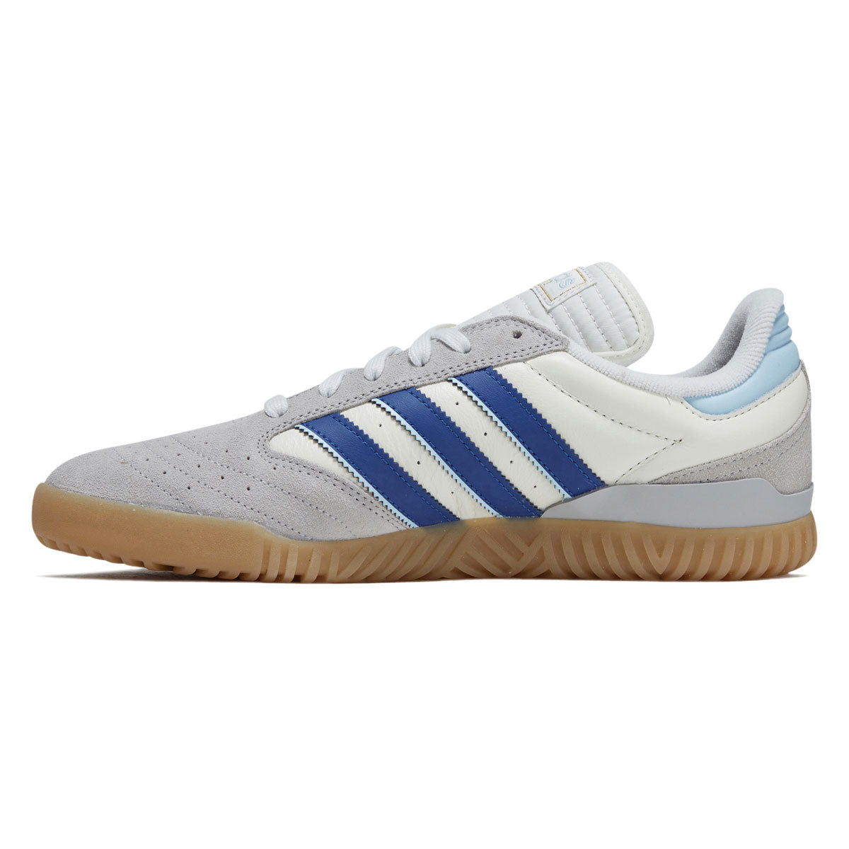 Adidas Busenitz Indoor Super Shoes - Grey/Royal Blue/Clear Sky image 2