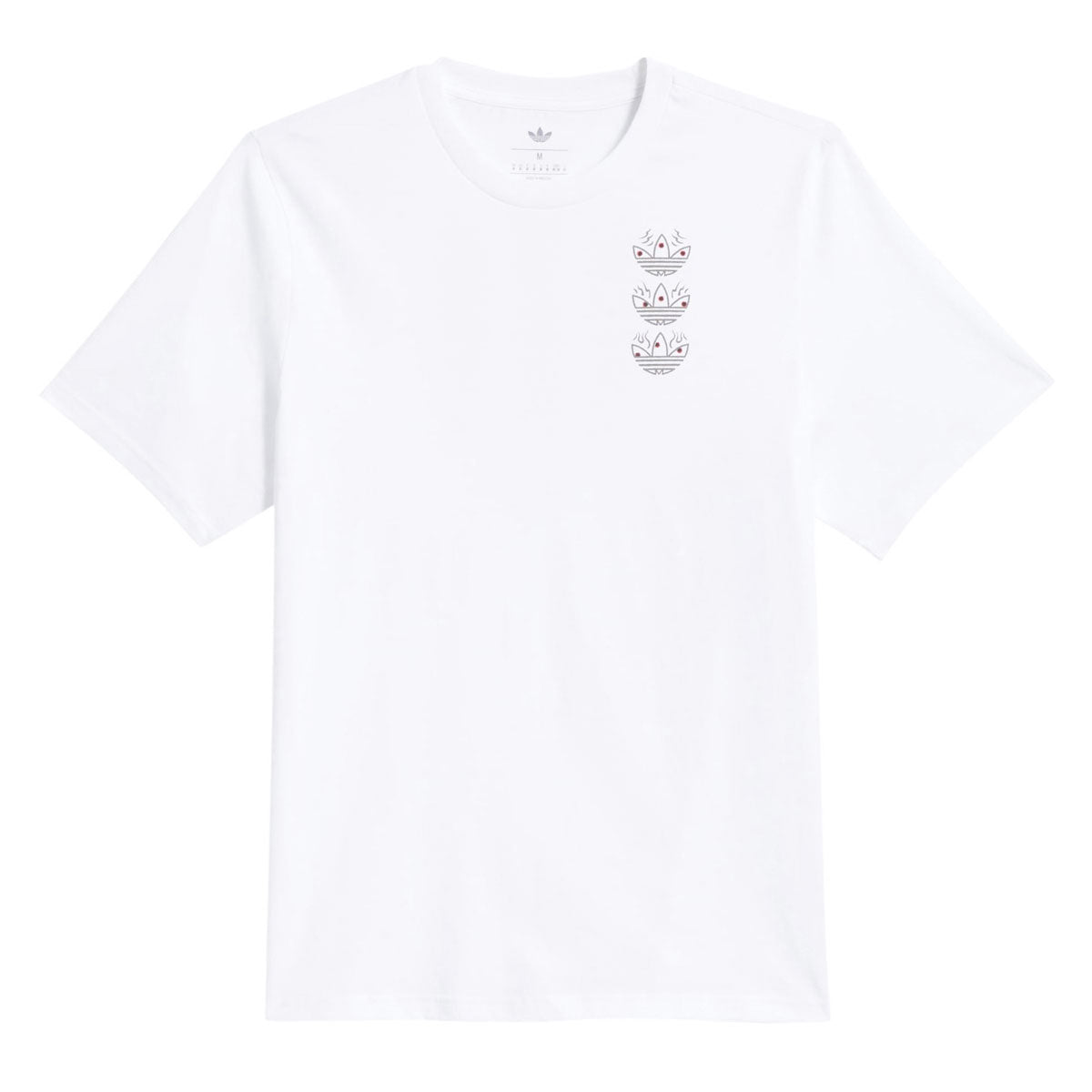 Adidas TOS Curb T-Shirt - White/Multicolor image 2
