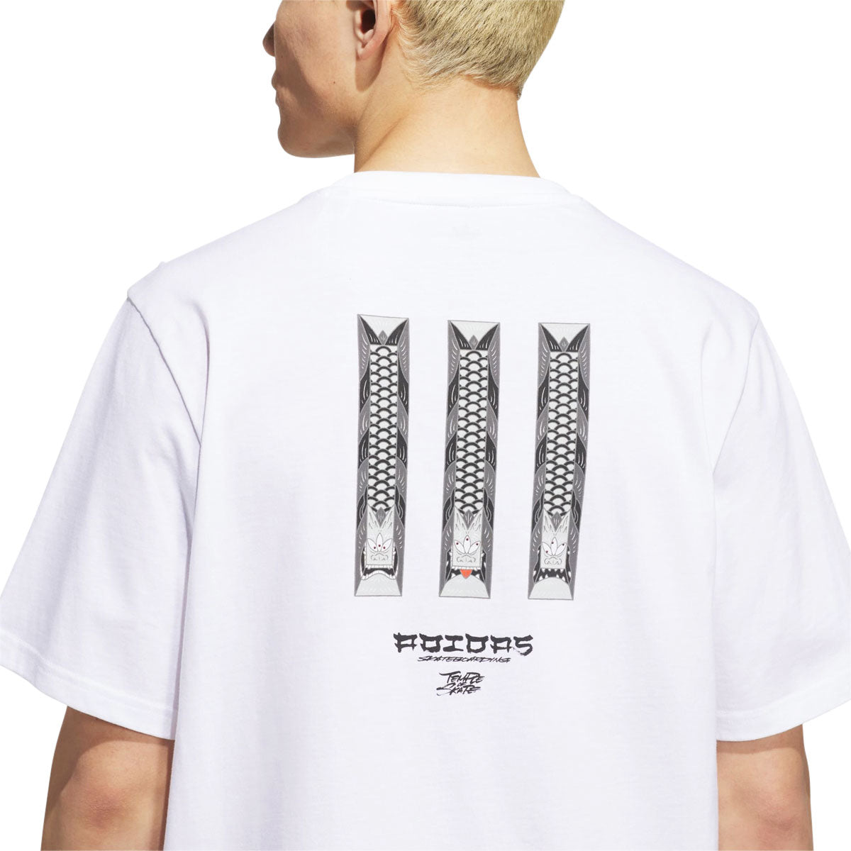 Adidas TOS Curb T-Shirt - White/Multicolor image 5