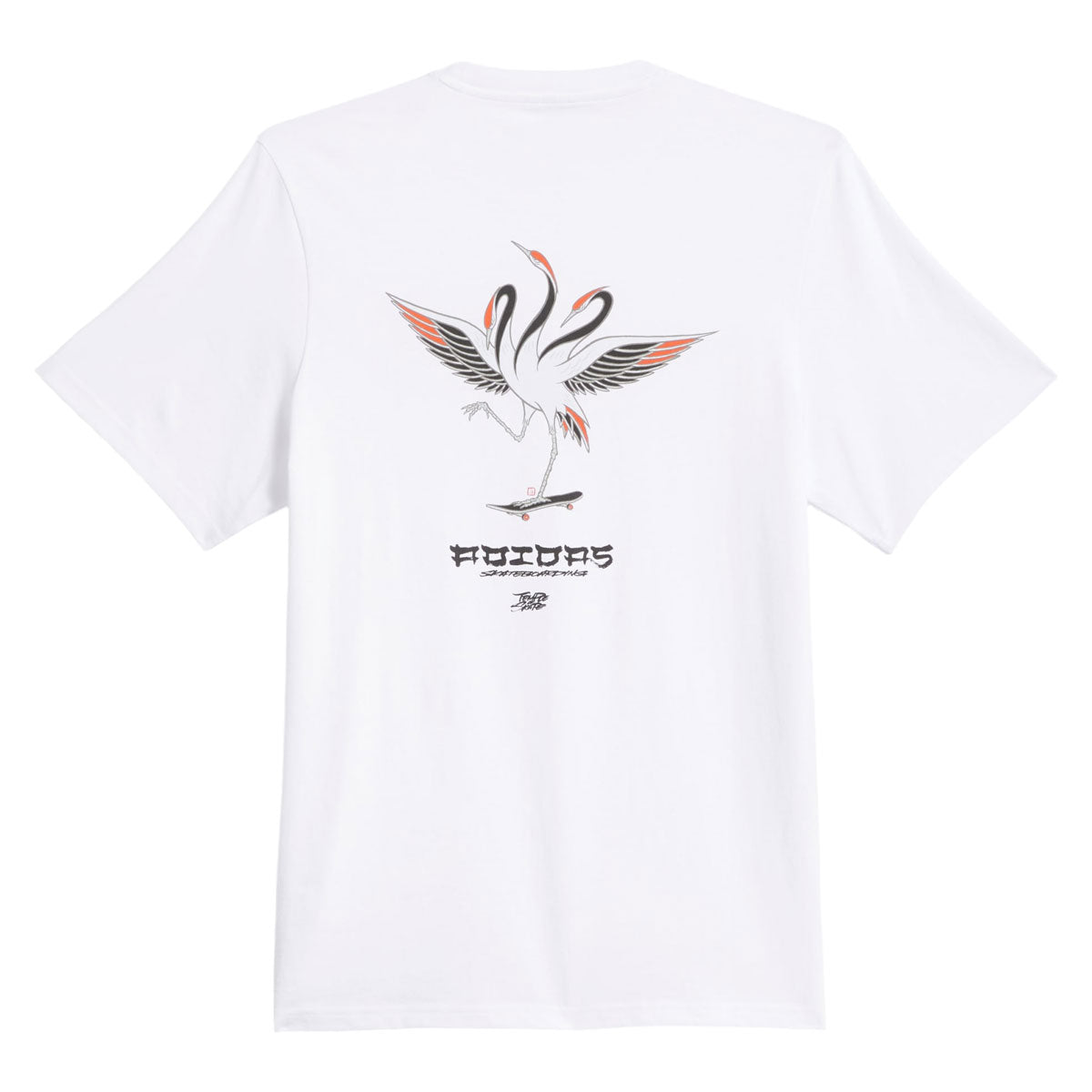 Adidas TOS Crane T-Shirt - White/Black image 1