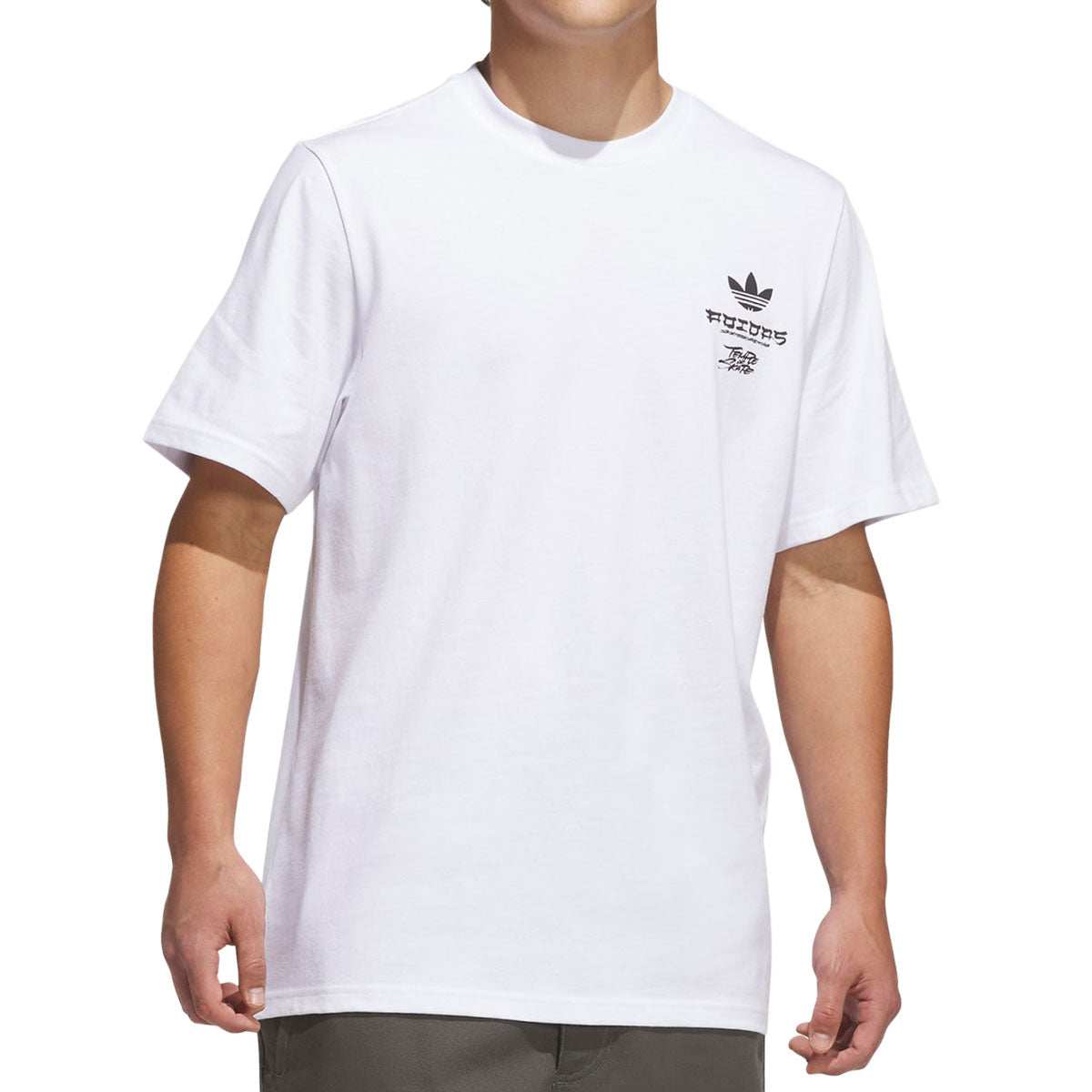 Adidas TOS Crane T-Shirt - White/Black image 3