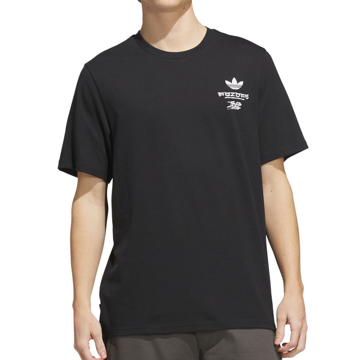 Adidas TOS Crane T-Shirt - Black/White image 3