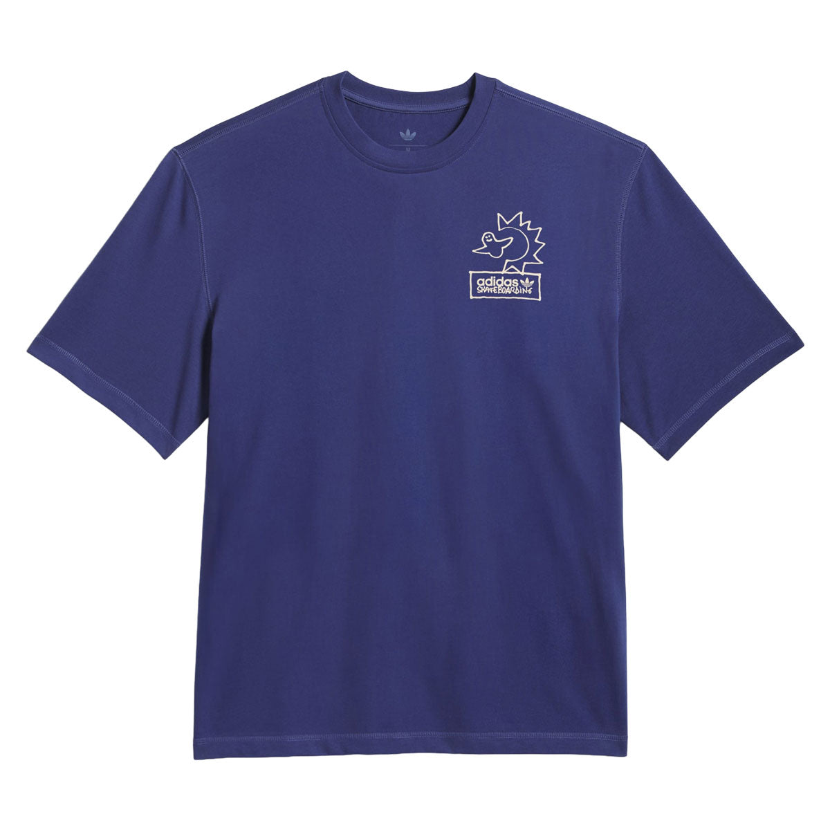 Adidas Gonz Na T-Shirt - Muted Purple/Acid Orange image 1