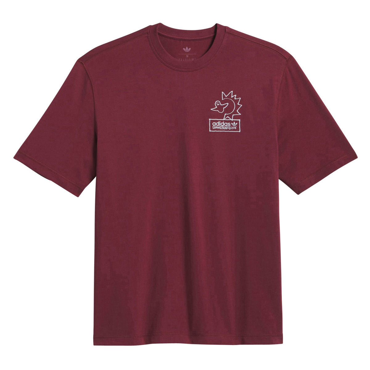 Adidas Gonz Na T-Shirt - Shadow Red/Halo Silver image 1
