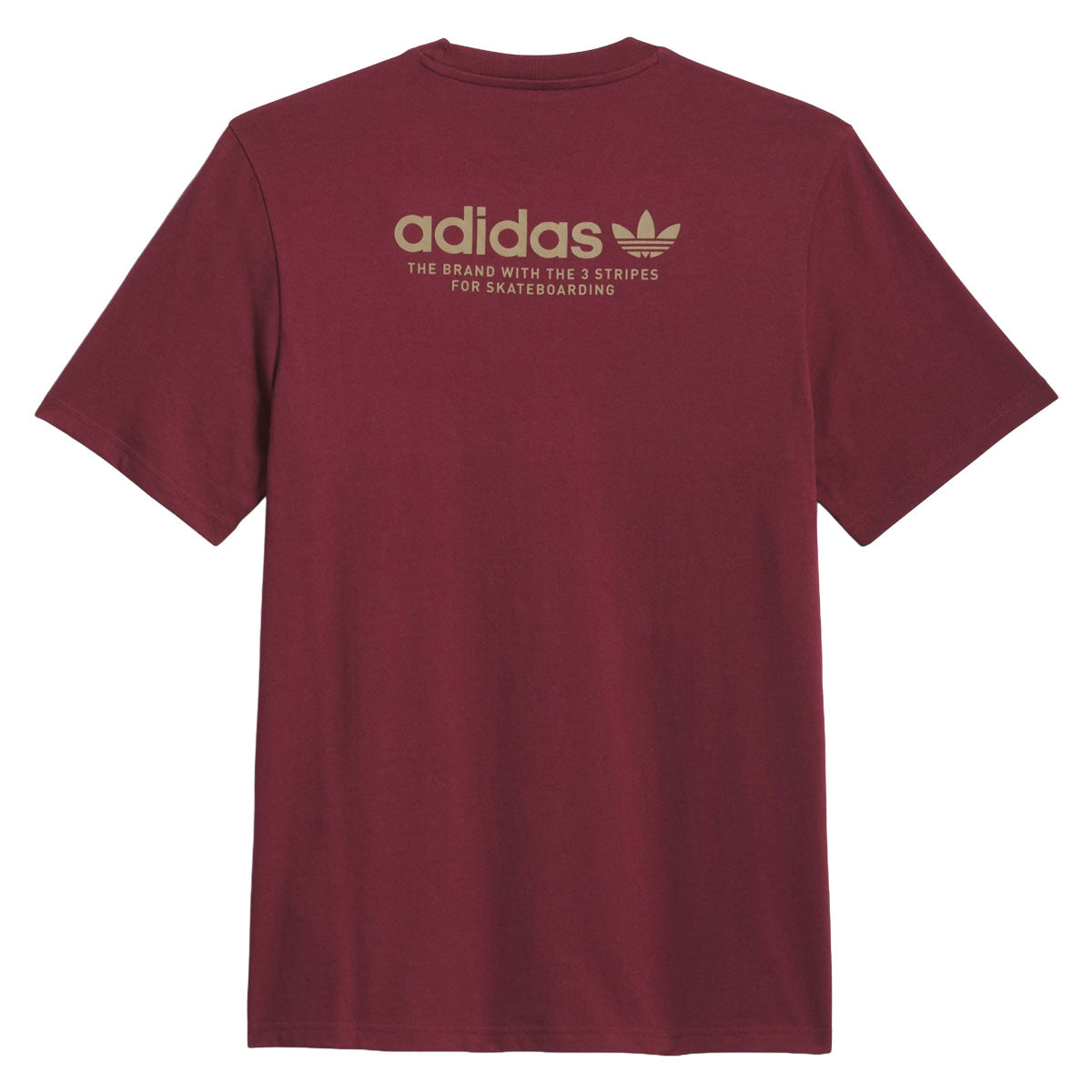 Adidas 4.0 Logo T-Shirt - Shadow Red/Khaki image 5