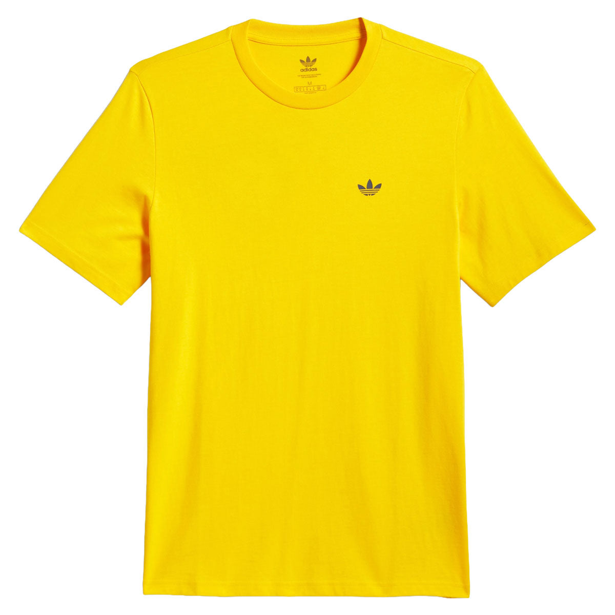 Adidas 4.0 Logo T-Shirt - Crew Yellow/Aurora Ink image 1