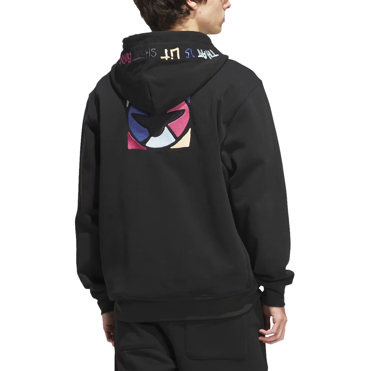 Adidas Gonz Graph Full Zip Hoodie - Black image 1