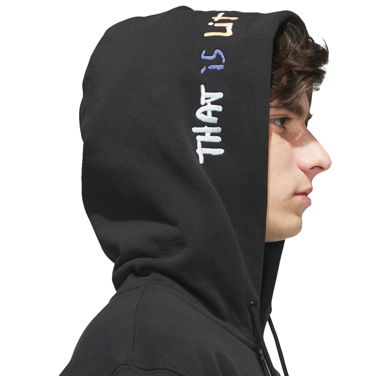 Adidas Gonz Graph Full Zip Hoodie - Black image 4