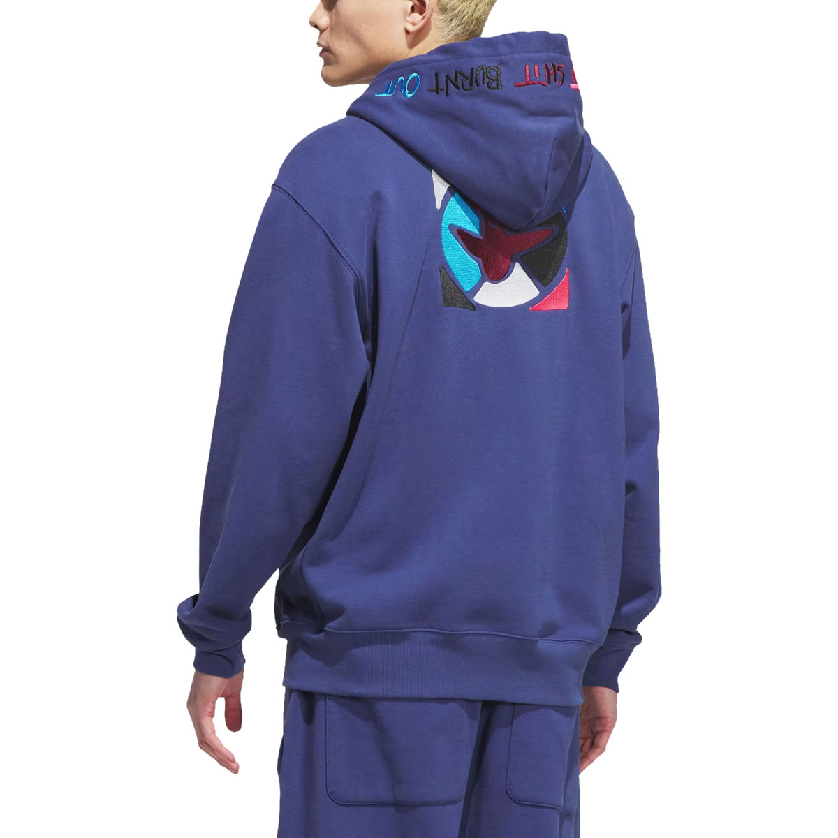 Adidas Gonz Graph Full Zip Hoodie - Muted Purple image 1