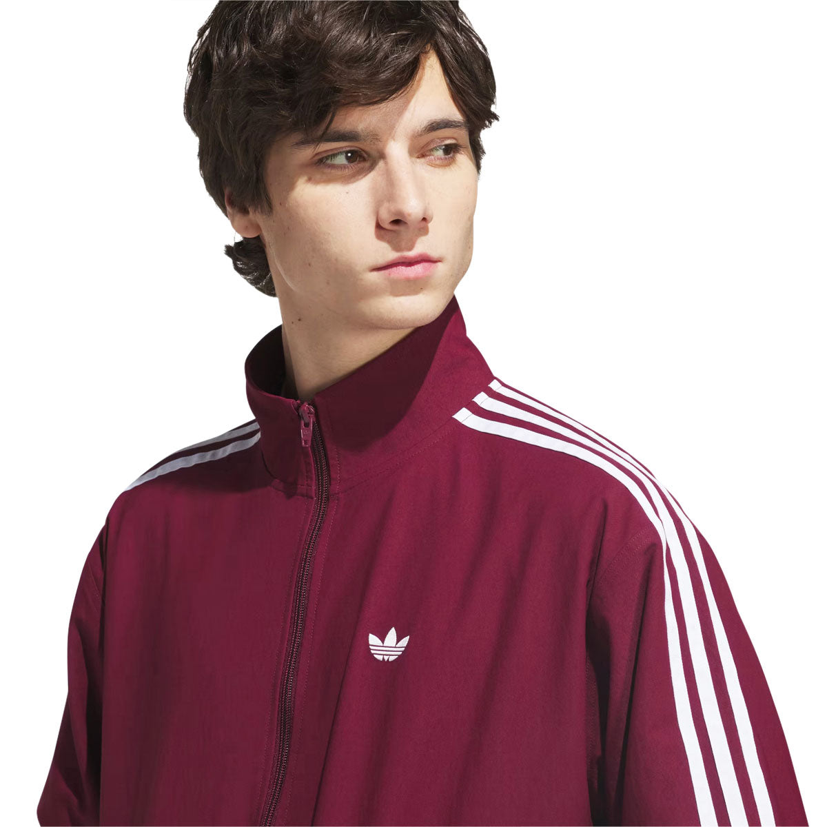 Adidas Superfire Track Jacket - Shadow Red/White image 3