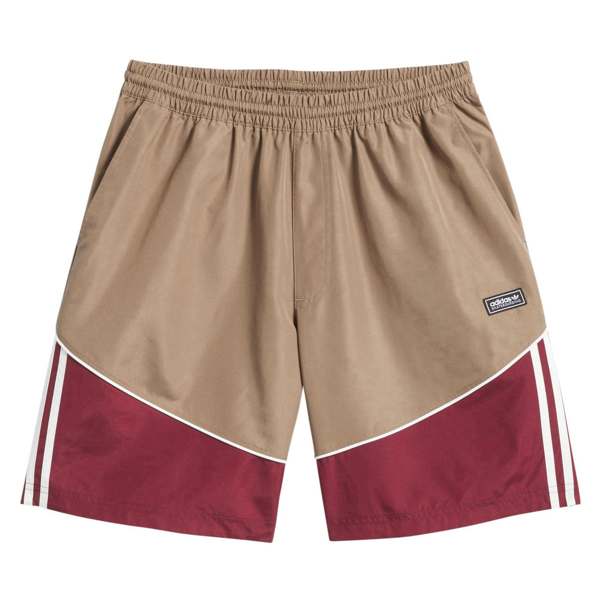 Adidas FSBS Offside Shorts - Khaki/Shadow Red/White image 1