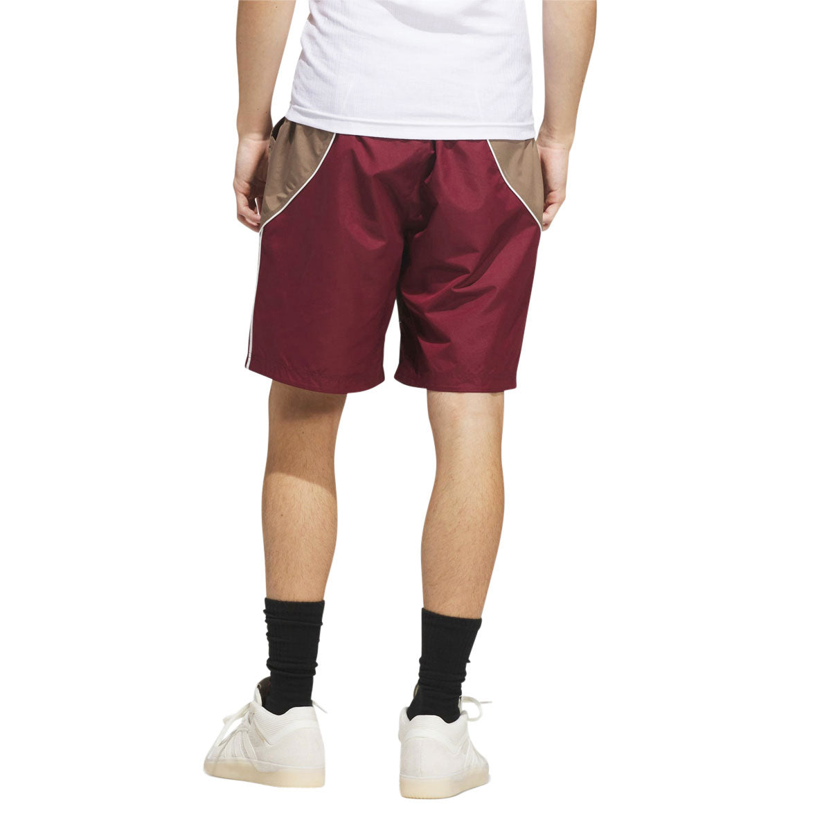 Adidas FSBS Offside Shorts - Khaki/Shadow Red/White image 4