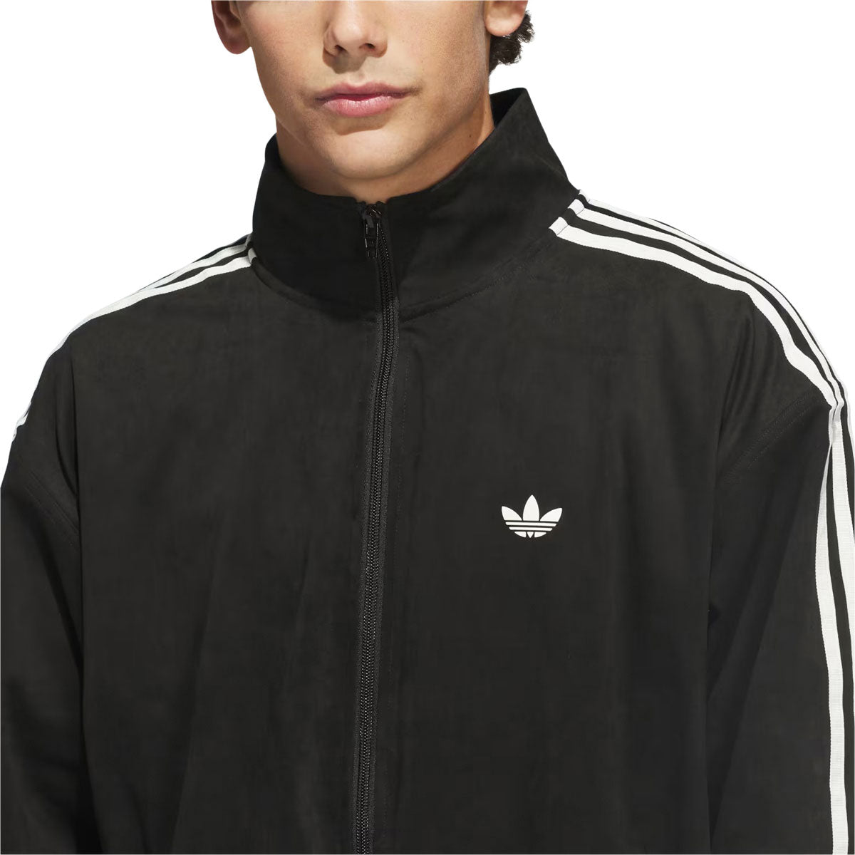 Adidas Vintage Superfire Track Jacket - Black/Cream White image 3