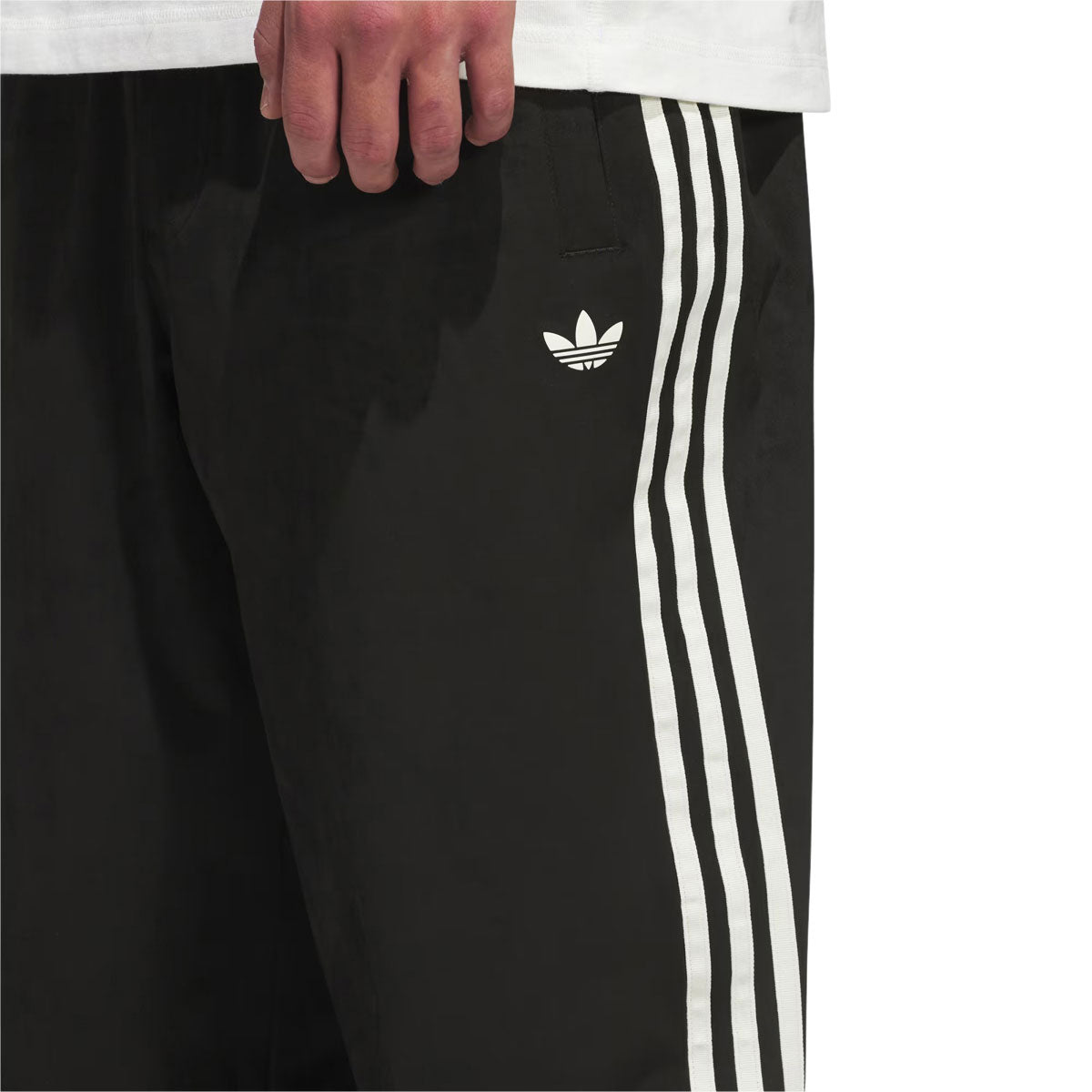 Adidas Vintage Superfire Track Pants - Black/Cream White image 3